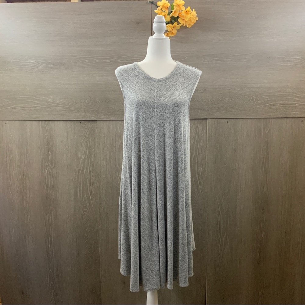 Sonoma Plain Gray Tunic Dress